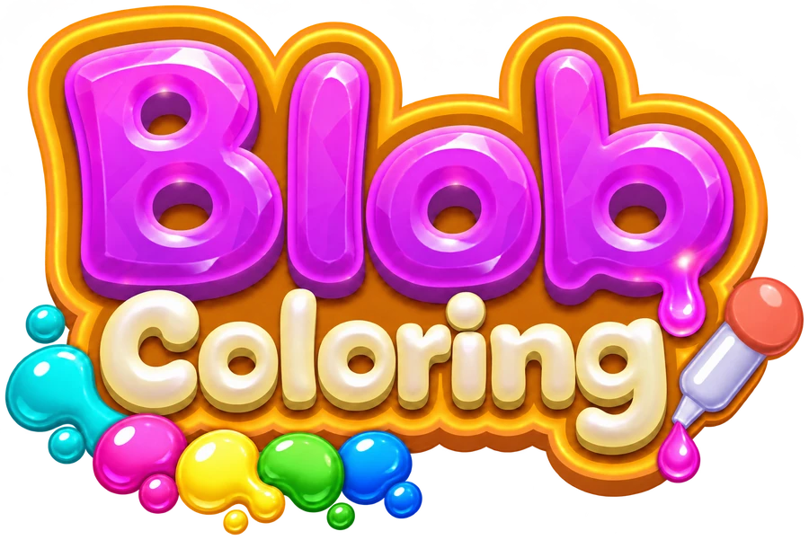 Blob Coloring logo